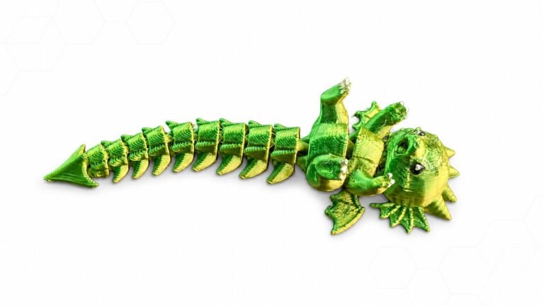Baby Dragon Tail Keychain