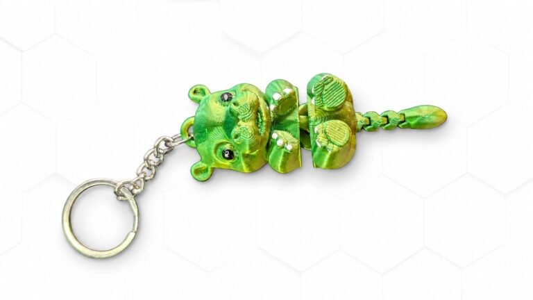 Hippo Keychain