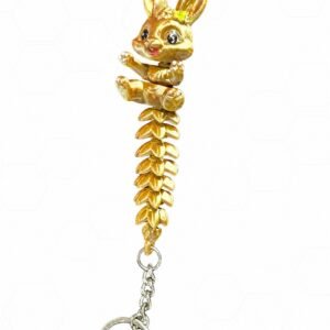 Bunny Bone Keychain