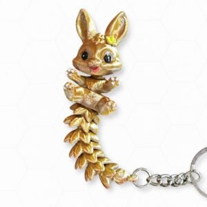 Bunny Bone Keychain
