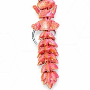 Squirrel Tail Keychain